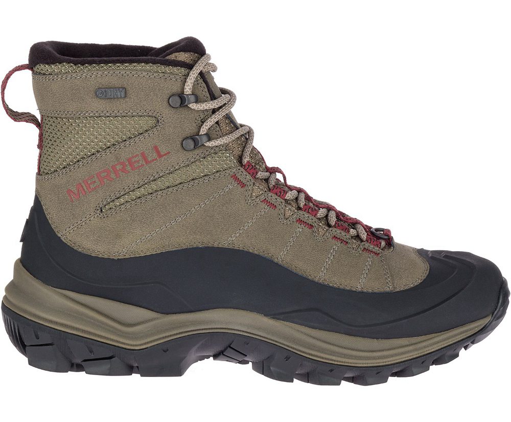Merrell Støvler Herre - Thermo Chill Mid Shell Waterproof - Brune - VYF347925